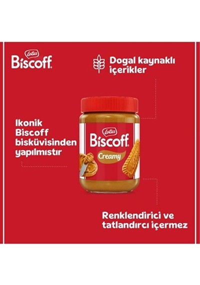Bıscoff 250gr. X 2 Adet Bıscoff Spread Orıgınal 400 Gr X 2 Adet