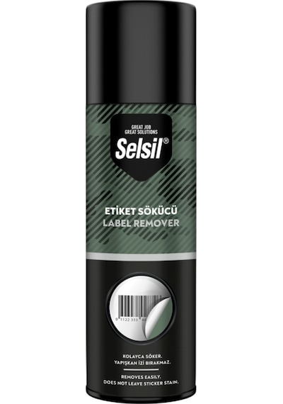 Selsil Label Remover Etiket Sökücü Sprey 200 ML