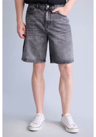 Defacto Straıght Fıt Jean Bermuda H8017ax26smnm36 Antrasit-nm36