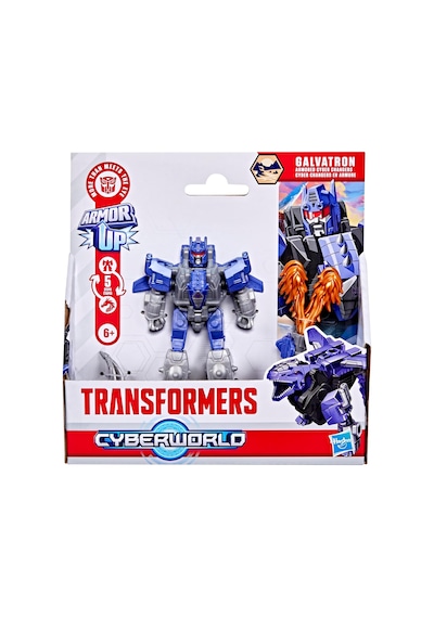 Transformers Cyberworld Galvatron Armored Cyber Changers 2'si 1 Arada Dönüşen Figür 10 Cm