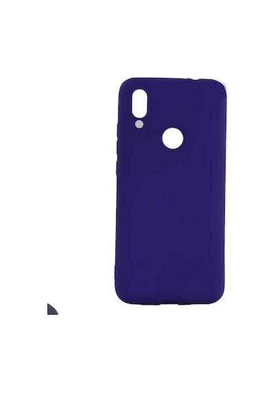 Noktaks - Xiaomi Uyumlu Xiaomi Redmi 7 - Kılıf Mat Renkli Esnek Premier Silikon Kapak - Kırmızı
