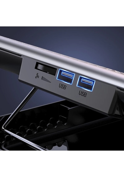 Notebook Soğutucu Hız Ayarlı Fanlı Icecoorel Alüminyum Sessiz