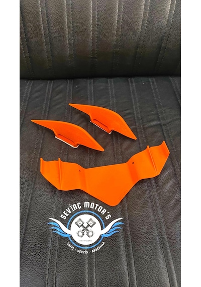 Cf Moto Nk250 Winglet Kanat Set Turuncu