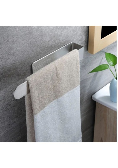 Gkd Banyo, Lavabo, Mutfak 304 Paslanmaz Çelik Yapışkanlı Havlu Askılığı, Havluluk Askısı Inox