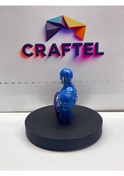 Captain America Kaptan Amerika Büst 10 Cm Koleksiyonluk Figür