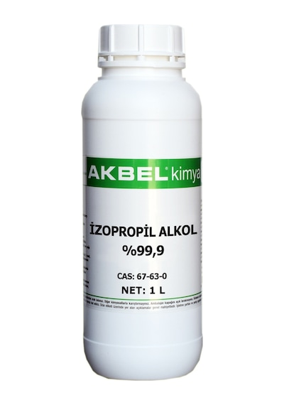 Akbel Izopropil Alkol %99.9 Saflık 1 Lt.