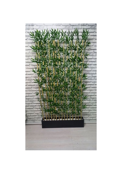 100 Cm Saksıda 200 Cm 15li Bambu Speratör Çok Renkli