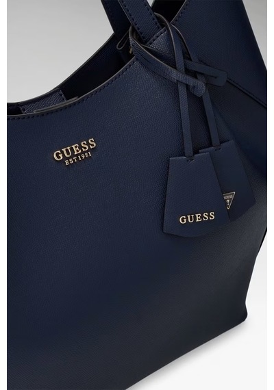 Guess Amorette Portföy Çantalı Kadın Omuz Çantası Hwbg7898240 Lacivert