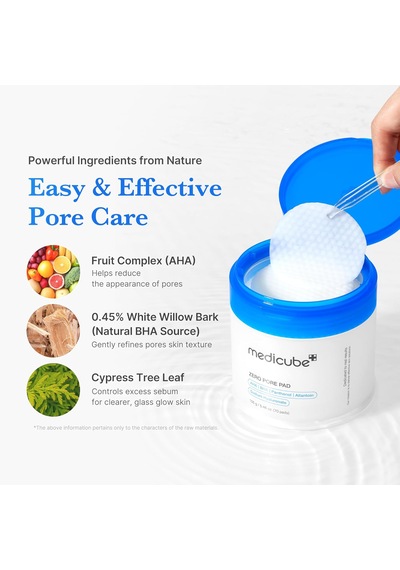 Medıcube Zero Pore Pad 2.0 Aha Bha Gözenek Ve Siyah Nokta Karşıtı Tonik Ped 70 Adet Kbeautyflashsale