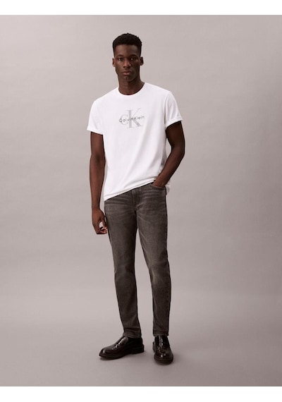 Slım Taper Hearst Grey Jean-11160 Gri