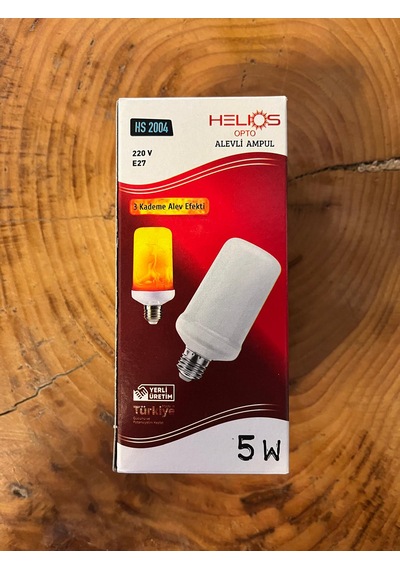Helios Hs-2004 5w Alevli 3 Kademe Efektli Led Ampul