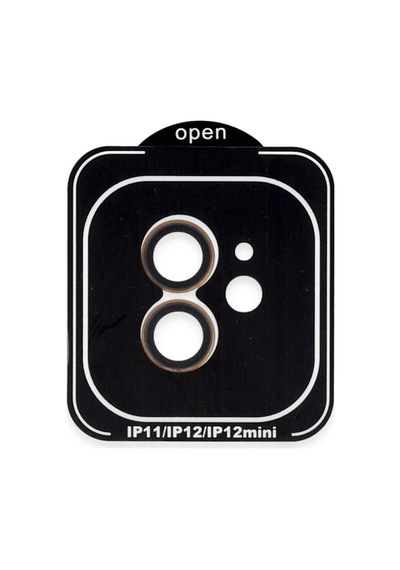 Joko Apple İphone 11 Pvd Metal Kamera Lens Darbeye Dayanıklı Tam Uyumlu - Turuncu