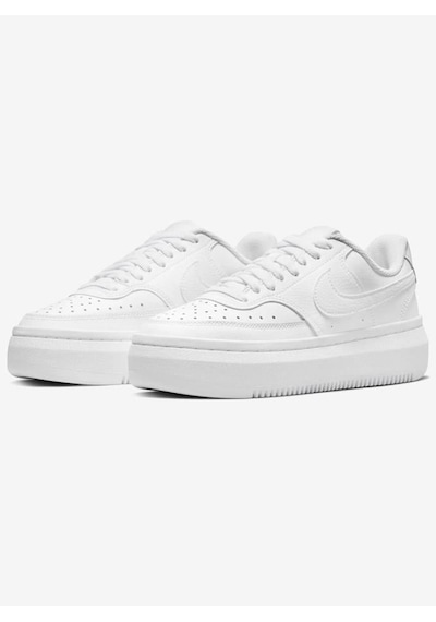 Nike W Court Vision Alta Leather Kadın Günlük Ayakkabı Dm0113 100 Beyaz
