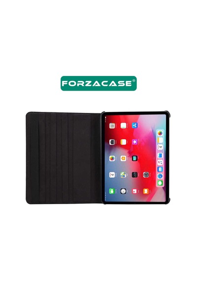Forzacase Apple Uyumlu iPad Air 11 2024 İçin 360 Derece Döner Standlı Kılıf - Fc012 Dönerli Kılıf