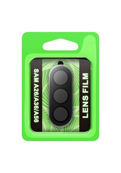 Samsung Samsung Uyumlu Galaxy A26 Raze Metal Kamera Lens - Siyah