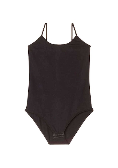 NBB Toptanbulurum I P Askılı Kadın Çıtçıtlı Body Siyah 001
