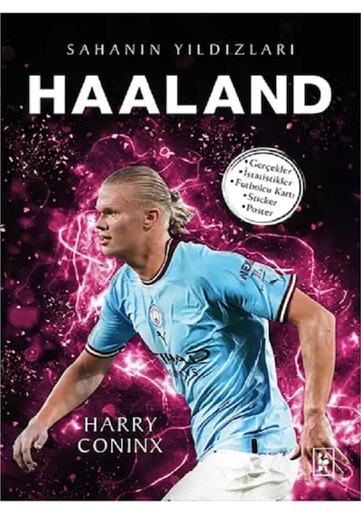Sahanın Yıldızları Neymar Dzeko Ronaldo Poster Sticker Futbolcu Kartı Hediyeli Toplam 7 Kitap