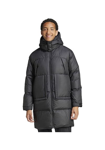 Adidas Big Baffle C Erkek Günlük Mont Kaz Tüyü Iv9775 Siyah Iv9775 Siyah