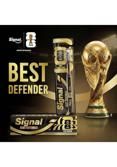 Best Defender Yumuşak Diş Fırçası Güçlü Temizlik Etkisi Fifa 12 Adet