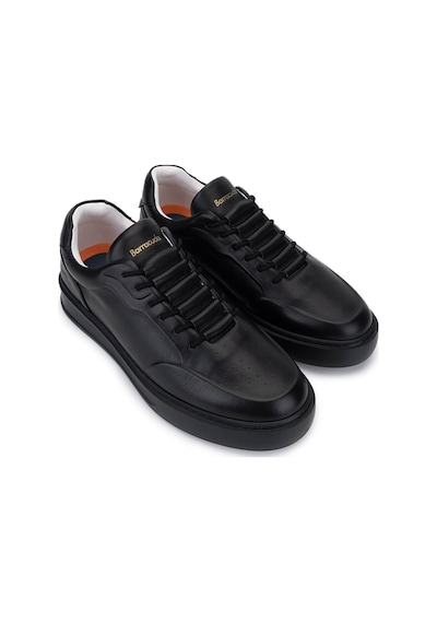 Barracuda Erkek Hakiki Deri Siyah Sneakers & Spor Ayakkabı 511 Bu3510a Erk Ayk Y24 Black/black Sole Siyah