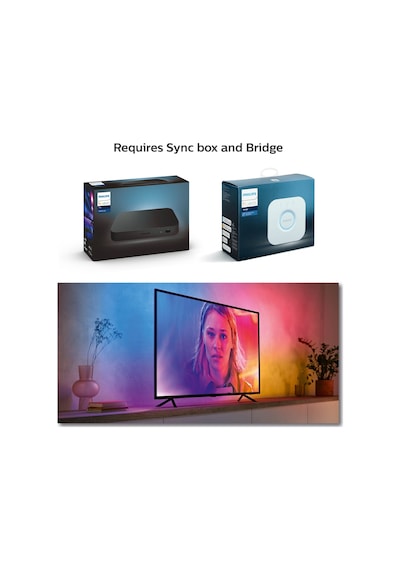 Philips Hue Lightstrip Gradient TV 75" Akıllı Led Şerit