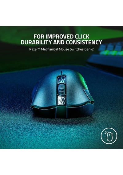 Razer Deathadder V2 X Hyperspeed - Kablosuz Oyun Için Ergonomik M