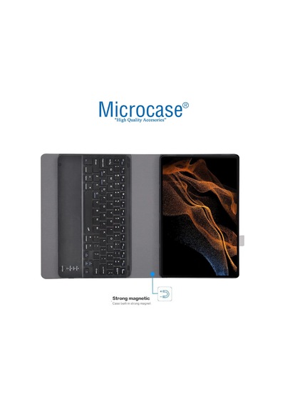 Microcase S8 Ultra X900 14.6 İnch Tablet Bluetooth Klavyeli Standlı Kılıf - Bkk1 Sku: Smgstk91c60d5248