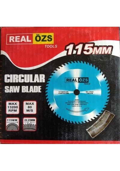 Real Özs 115mm 40diş Daire Testere Bıçağı