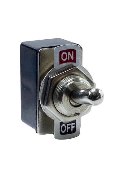 IC-149 Toggle Switch 2P ON-OFF Ø12mm KN3-1 25Adet