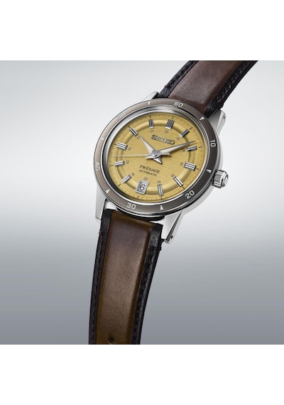 Seiko Presage Srpl75j1 Otomatik Erkek Kol Saati Metalik Gri