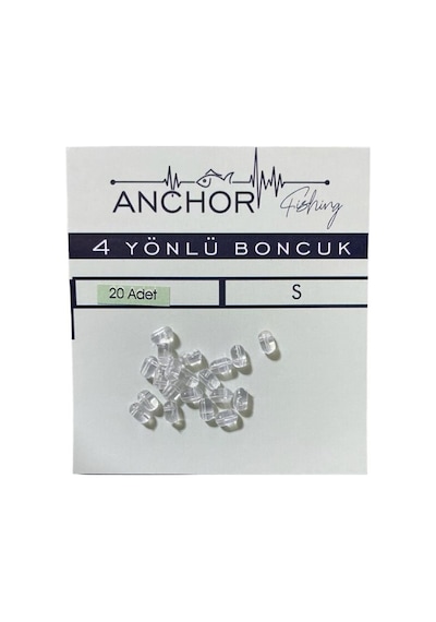Anchor 4 Yollu Olta Beden Köstek Boncuğu S