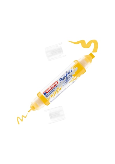 5400 Akrilik 3d Double Liner 2-3, 5-10 Mm 2 Başlık - Trafik Sarı