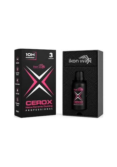 İkonwax Cerox Nano Ceramic Coating 50 Ml 10h Seramik Kaplama 3 Yıl Koruma