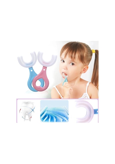U Tipi Bebek Ağız Bakım Ve Diş Fırçası Bx40 Açık