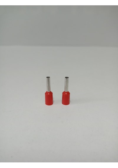 16GA Yalıtımlı Amfi Kablosu Ucu - 1,5mm Hoparlör Uç - 4 Adet