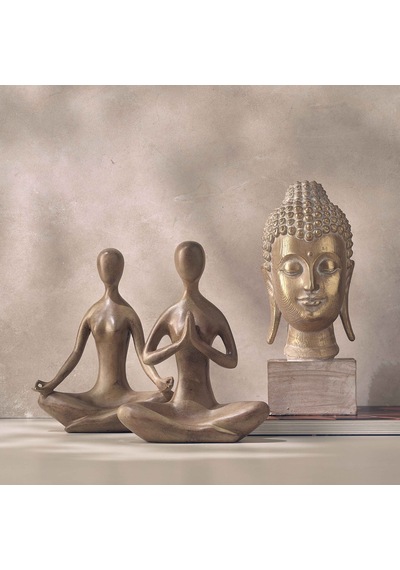 Pasabahce Feng Shui Dekoratif Obje Gold