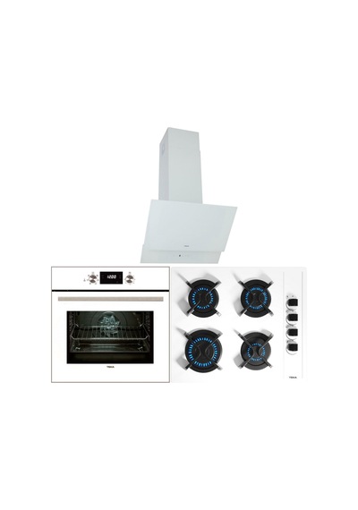 Teka HAK 625 BWH - GBC 64002 KBC WH - ATV 60 Ankastre Set Beyaz