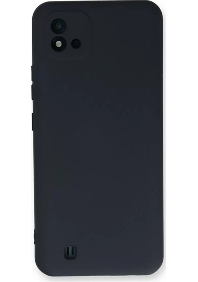 Newface Realme C11 2021 Kılıf Nano İçi Kadife Silikon - Lacivert Renk Seçenekleri Mevcut