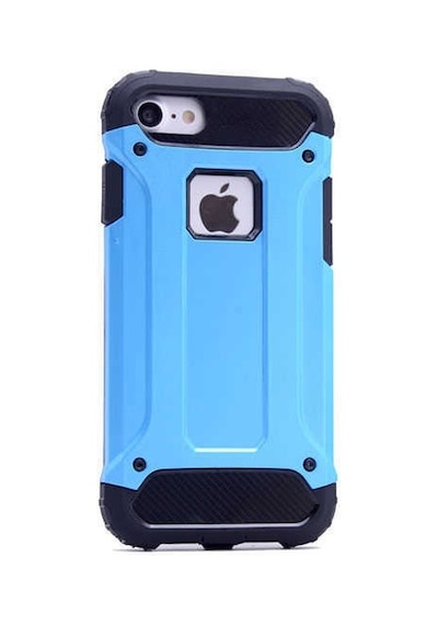 Kilifone - Apple Uyumlu iPhone 5 / 5s - Kılıf Çift Katman Zırh Tank Crash Military Kapak - Mavi