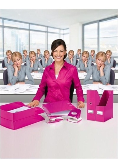 Leitz Esselte Leitz Wow 9991 Ofis Seti Metalik Pembe Pembe