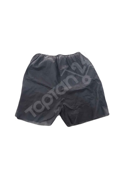 Toptan24 Tek Kullanımlık Tela Şort Siyah 100'lü﻿﻿
