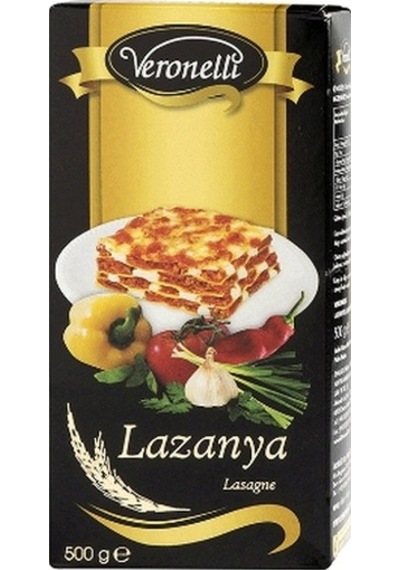 Veronelli Lazanya Makarna 2 x 500 G