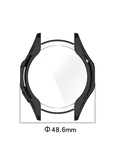 Huawei Watch Gt4 46mm Uyumlu Kasa Ekran Koruyucu 360 Tam Koruma Kılıf Kapak