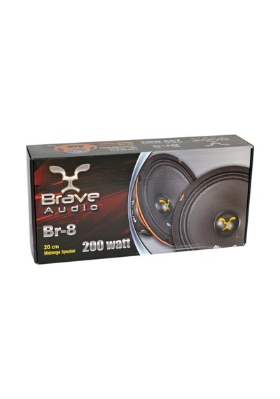 Brave Audio Hoparlör 20 Cm - 8 İnç Midrange 200w 100w Rms Br-8
