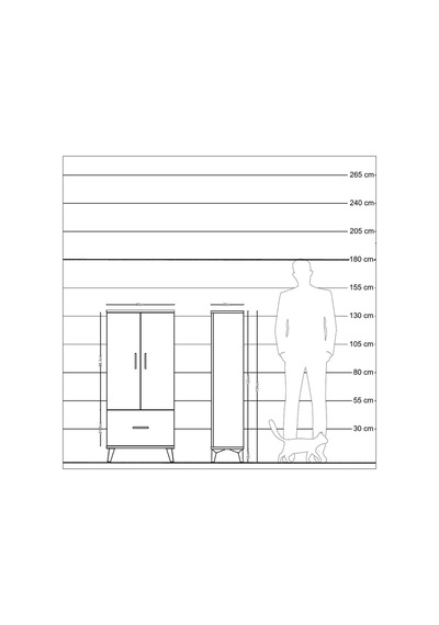 Arges Dolap 2 Raflı Tek Çekmeceli 2 Kapaklı 60x30x134 Çam-çam Çam Arges Dolap 2 Raflı Tek Çekmeceli 2 Kapaklı 60x30x134 Çam-çam Çam