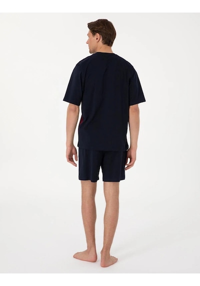 Pierre Cardin Erkek Kısa Kol 3'lü Şortlu Jakarlı Pijama Takım Kutulu Damat Çeyiz Set Bordo Pierre Cardin Erkek Kısa Kol 3'lü Şortlu Jakarlı Pijama Takım Kutulu Damat Çeyiz Set Bordo
