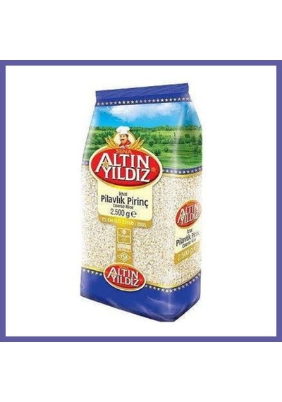 Bezos Altın Yıldız Pilavlık Pirinç 2,5 Kg Nıda