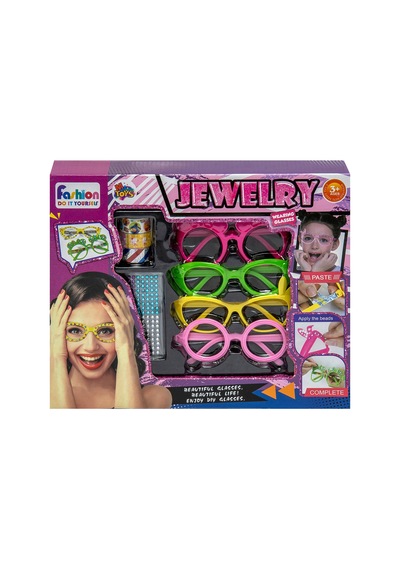 M Toys Kendin Yap Gözlük Seti 2929-11280 - 6 Adet Tarı