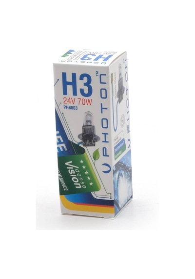 24 Volt Photon H3 70 Watt Halogen Ampul Takımı - 2 Adet