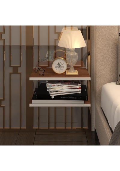 Kenzlife Komodin Guiseppe Cvz Komidin 39 19 2 Parça Duvara Monte Askı Aparatlı Mng Cordoba